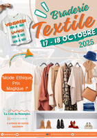 BRADERIE TEXTILE 17 ET 18 OCTOBRE