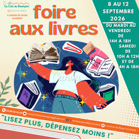 FOIRE AUX LIVRES - CIT� DU R�EMPLOI