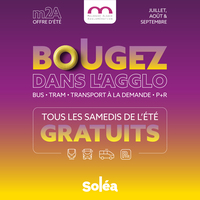 LES TRANSPORTS EN COMMUN SOL�A GRATUITS CHAQUE SAMEDI AVEC M2A
