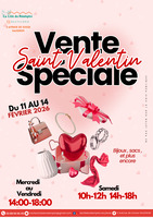 CIT� DU R�EMPLOI :  VENTE SP�CIALE &quote;SAINT-VALENTIN&quote;