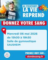 DON DE SANG MERCREDI 6 MAI 2026